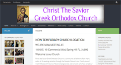 Desktop Screenshot of christthesavior.info